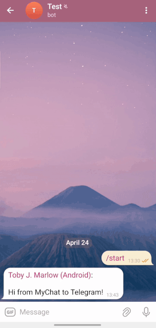 Reply in Telegram
